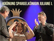Juliane I. - die 44. Schrobenhausener Spargelkönigin 2019/2020 Krönung auf dem Schrobenhausener Volksfest am 19.05.2019 (©Foto:Martin Schmitz)